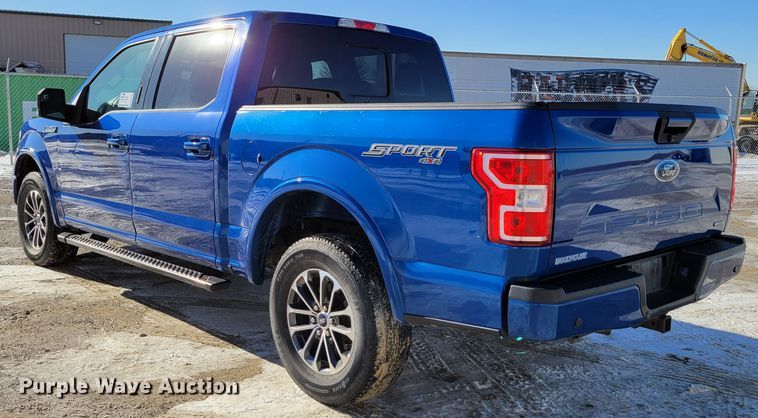 image for item DM8185 2018 Ford F150 XLT  SuperCrew pickup truck