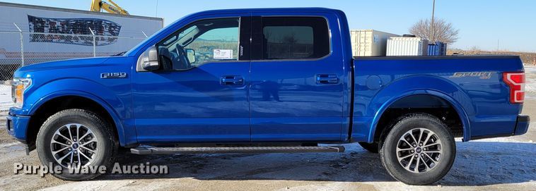 image for item DM8185 2018 Ford F150 XLT  SuperCrew pickup truck