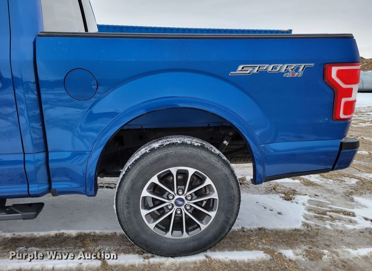 image for item DM8185 2018 Ford F150 XLT  SuperCrew pickup truck