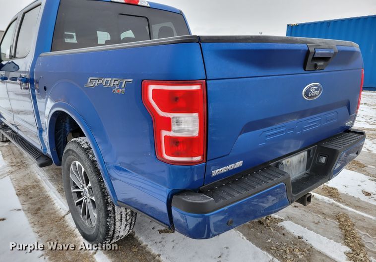 image for item DM8185 2018 Ford F150 XLT  SuperCrew pickup truck