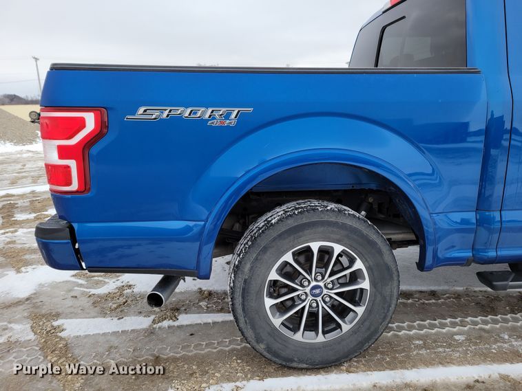 image for item DM8185 2018 Ford F150 XLT  SuperCrew pickup truck