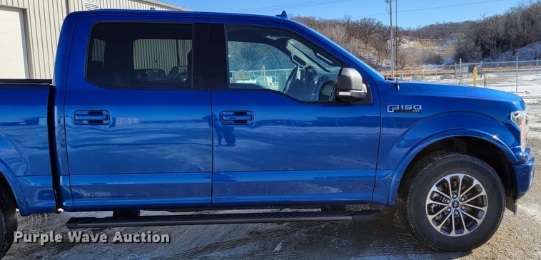 image for item DM8185 2018 Ford F150 XLT  SuperCrew pickup truck