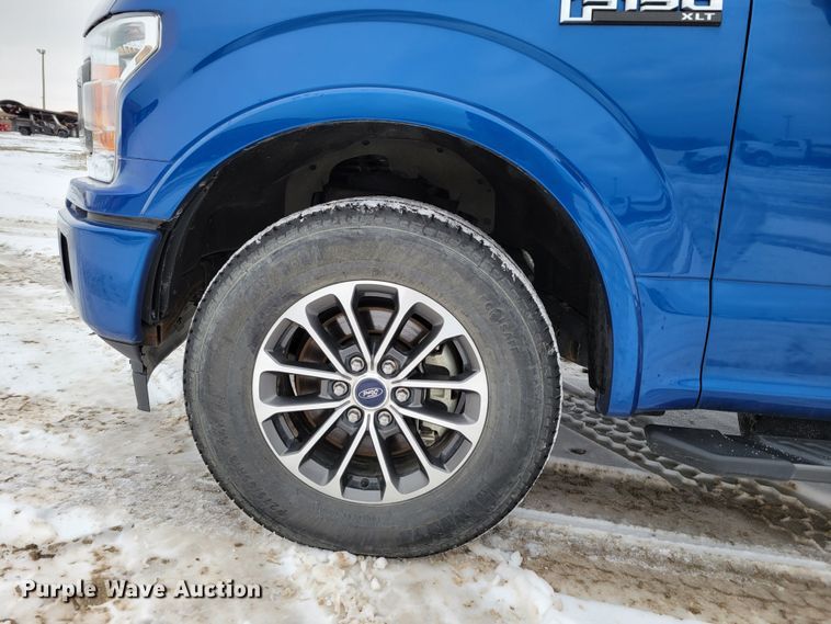 image for item DM8185 2018 Ford F150 XLT  SuperCrew pickup truck