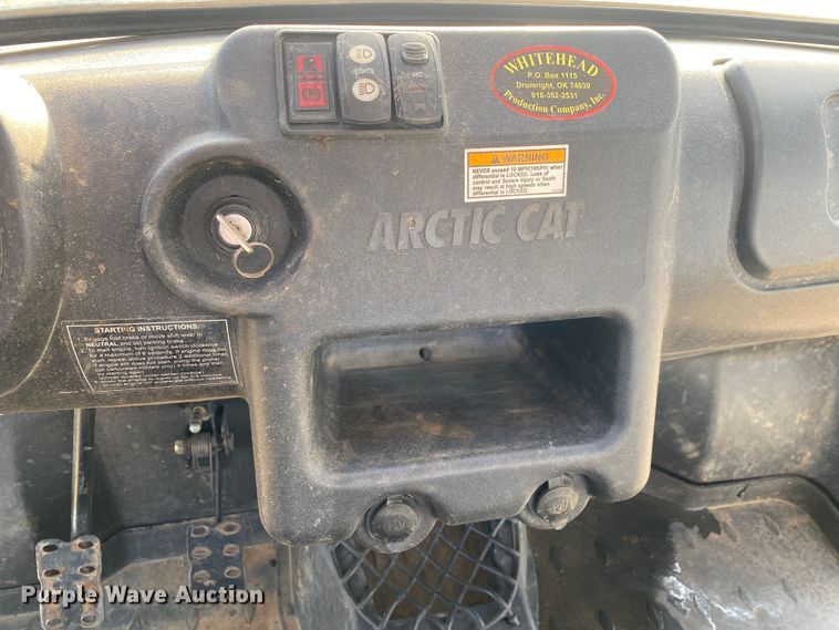 image for item DN8151 2012 Arctic Cat  utility vehicle