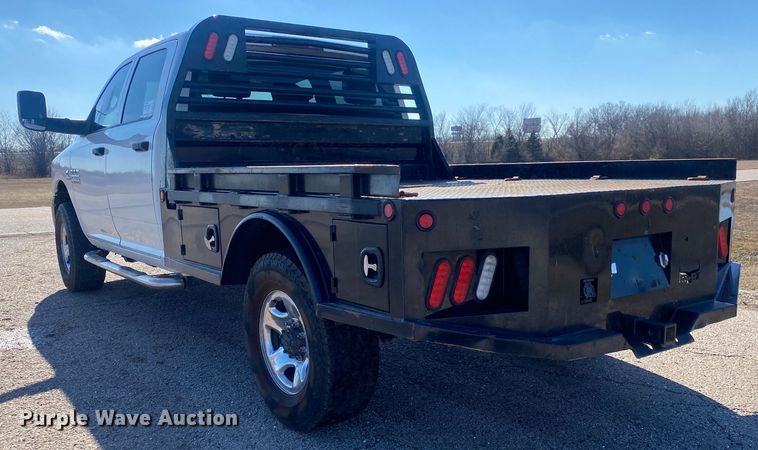 image for item DN8155 2014 Dodge Ram 2500HD  Crew Cab flatbed pickup truck