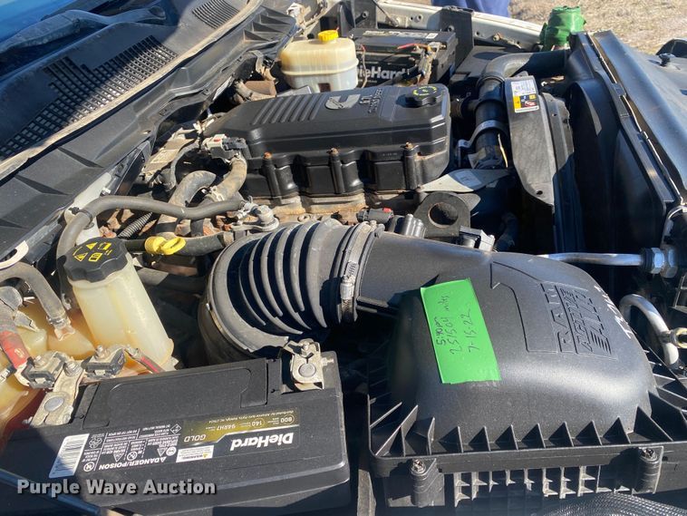 image for item DN8155 2014 Dodge Ram 2500HD  Crew Cab flatbed pickup truck