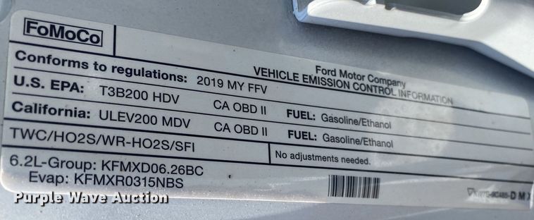 image for item DN8156 2019 Ford F250 Super Duty  Crew Cab pickup truck