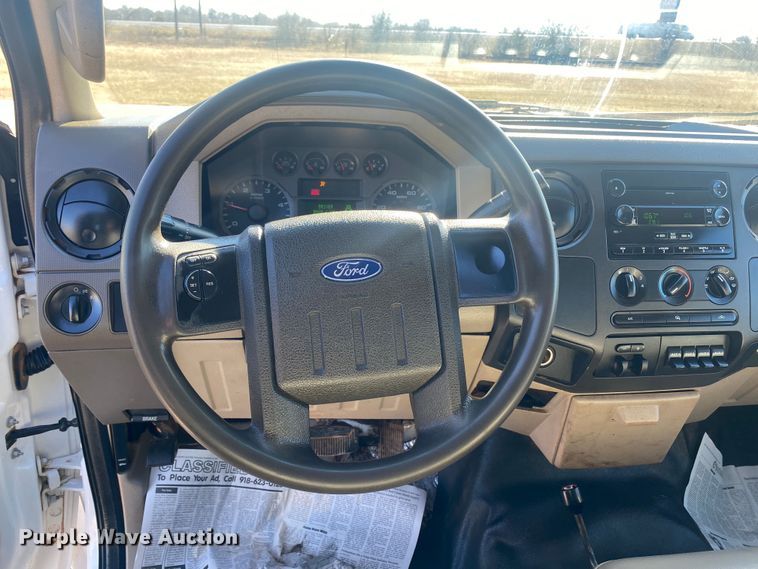 image for item DN8157 2008 Ford F550 Super Duty XL  dump flatbed truck