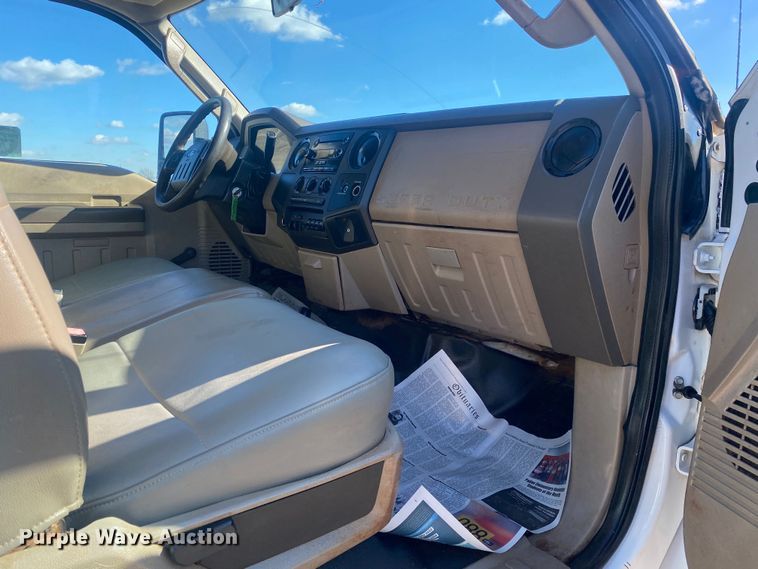 image for item DN8157 2008 Ford F550 Super Duty XL  dump flatbed truck