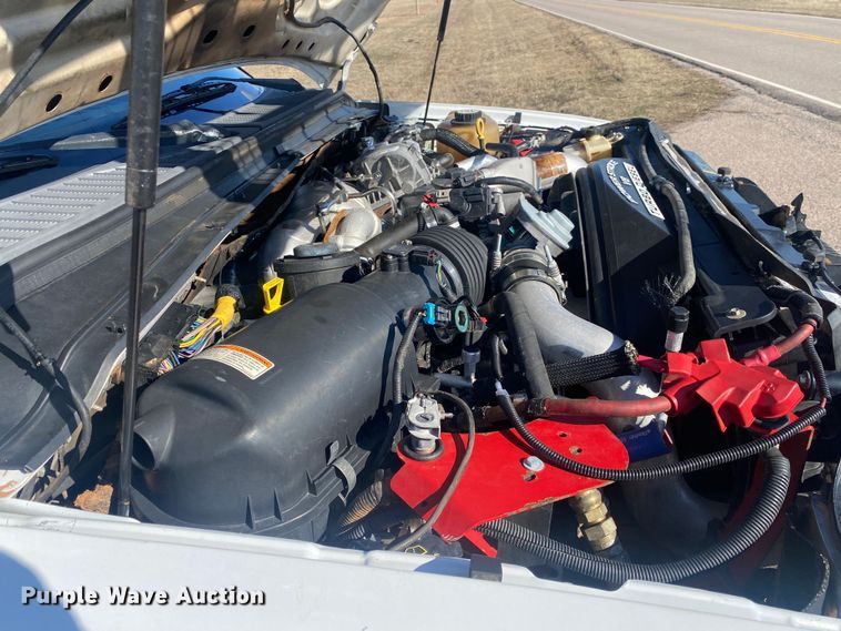 image for item DN8157 2008 Ford F550 Super Duty XL  dump flatbed truck