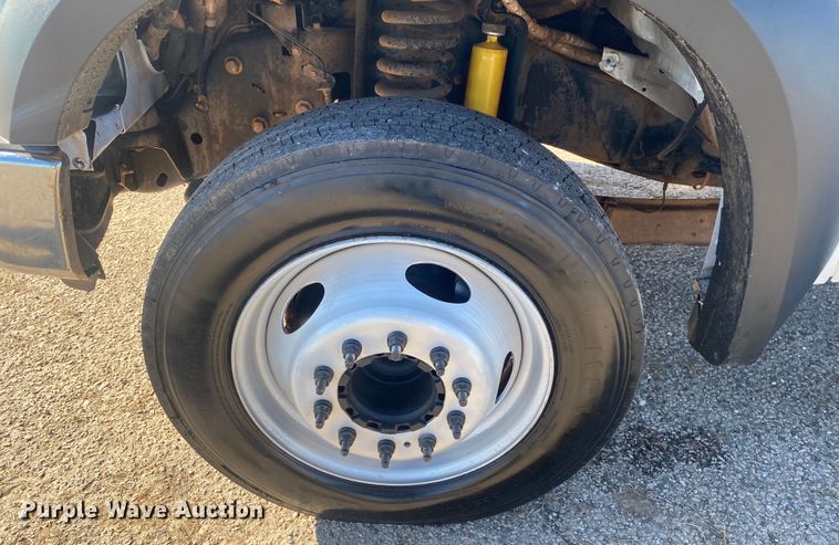 image for item DN8157 2008 Ford F550 Super Duty XL  dump flatbed truck