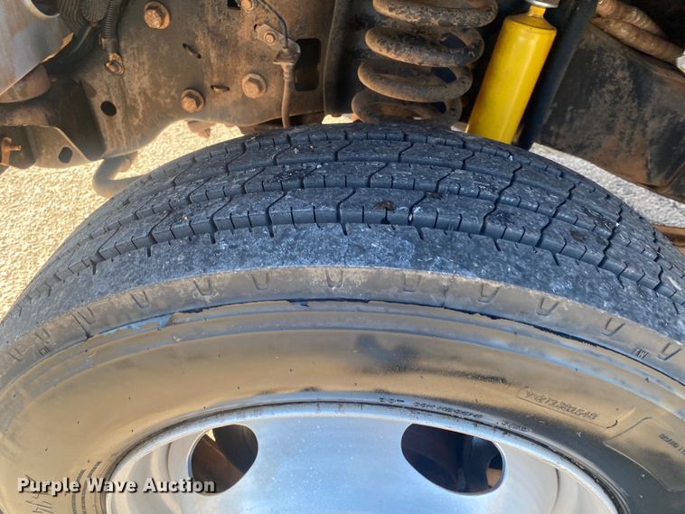 image for item DN8157 2008 Ford F550 Super Duty XL  dump flatbed truck