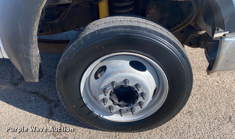 image for item DN8157 2008 Ford F550 Super Duty XL  dump flatbed truck