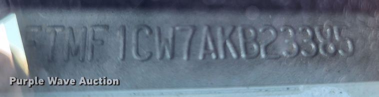 image for item DO3543 2010 Ford F150 XL  pickup truck