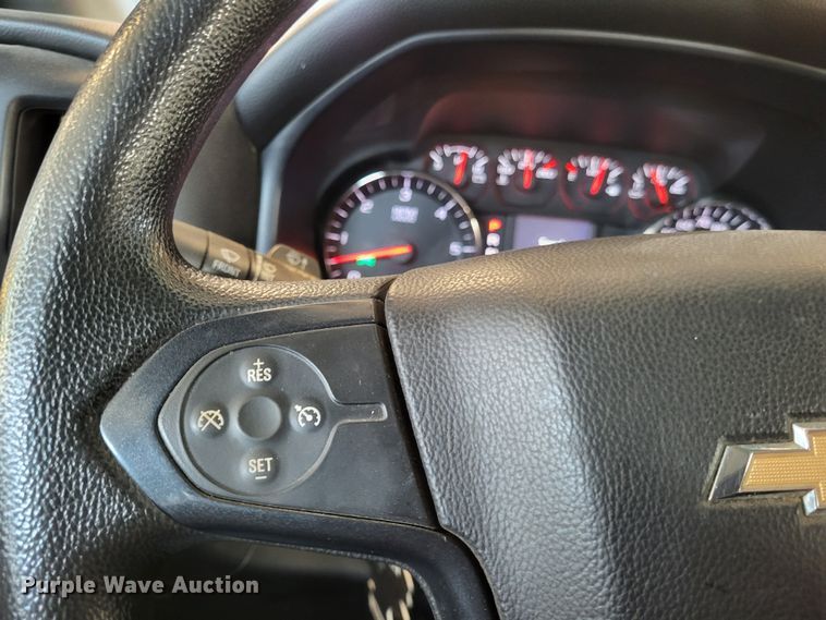 image for item DO3555 2015 Chevrolet Silverado 3500HD  Crew Cab utility bed pickup truck