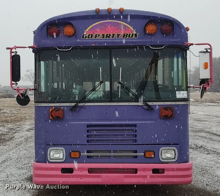 image for item DO3698 1990 Blue Bird TC2000  party bus