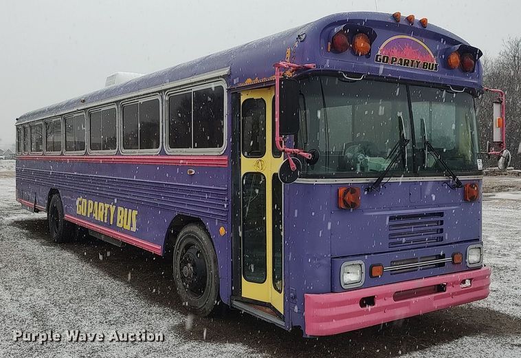 image for item DO3698 1990 Blue Bird TC2000  party bus