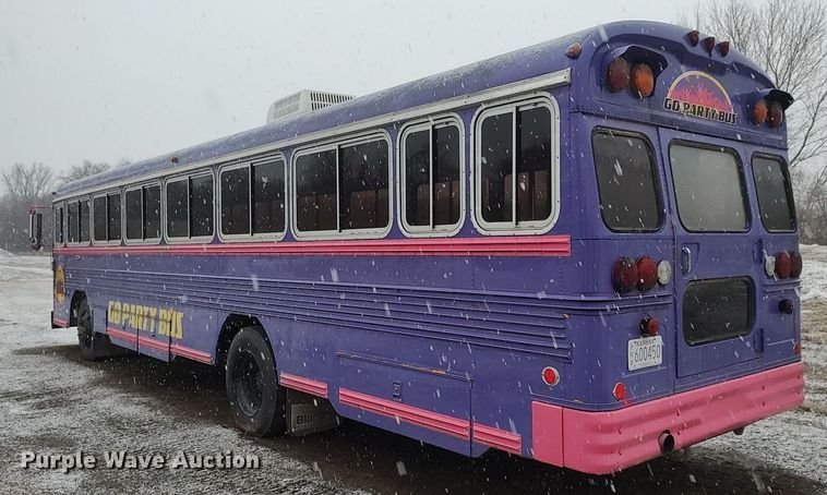 image for item DO3698 1990 Blue Bird TC2000  party bus