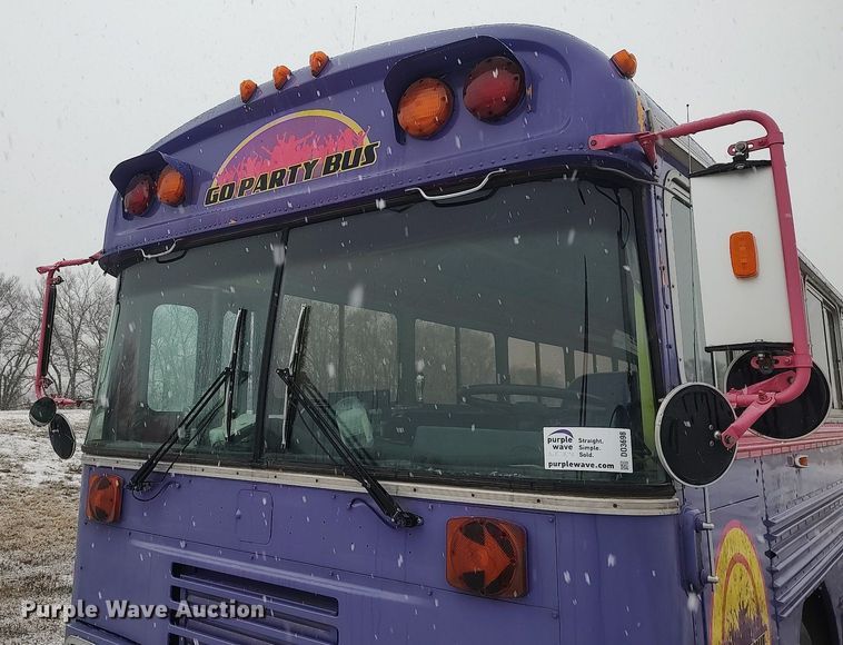 image for item DO3698 1990 Blue Bird TC2000  party bus