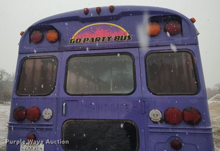 image for item DO3698 1990 Blue Bird TC2000  party bus