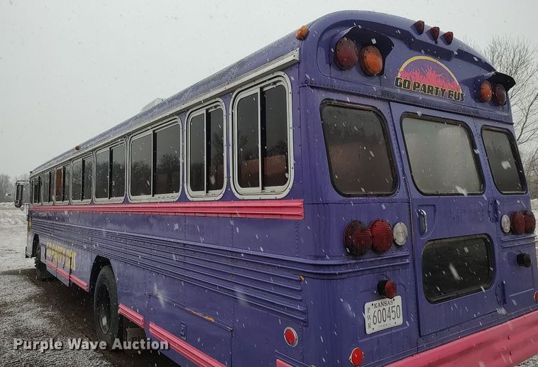 image for item DO3698 1990 Blue Bird TC2000  party bus