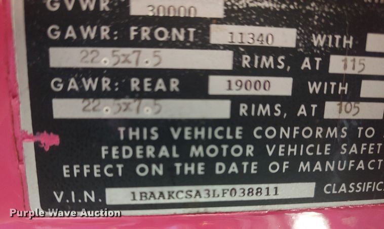 image for item DO3698 1990 Blue Bird TC2000  party bus