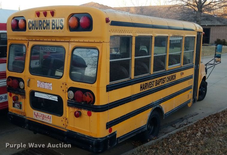 image for item DP3049 2000 Chevrolet Express 3500  school bus