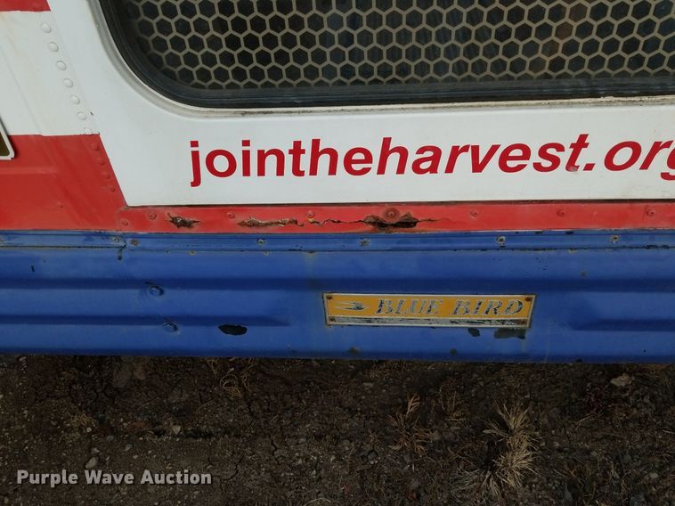 image for item DP3050 1993 Blue Bird  school bus