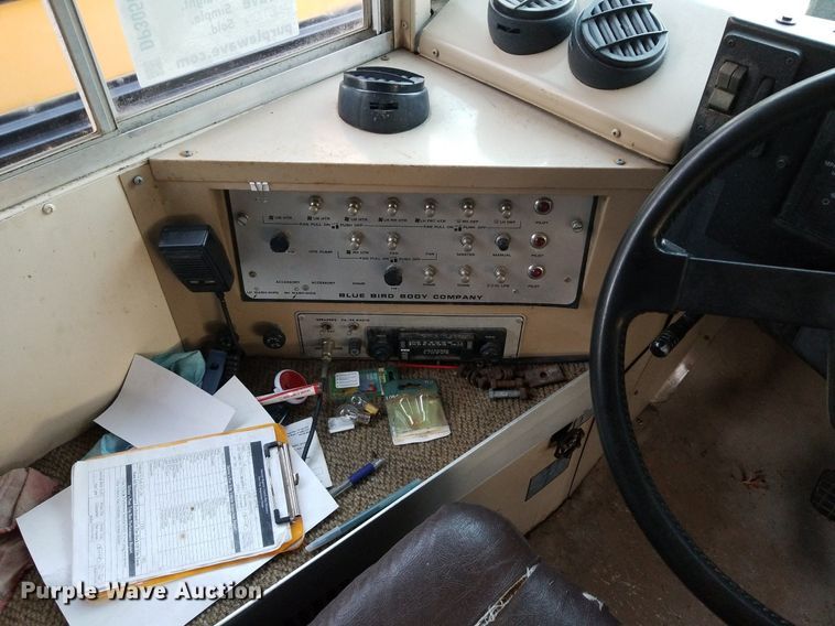 image for item DP3050 1993 Blue Bird  school bus