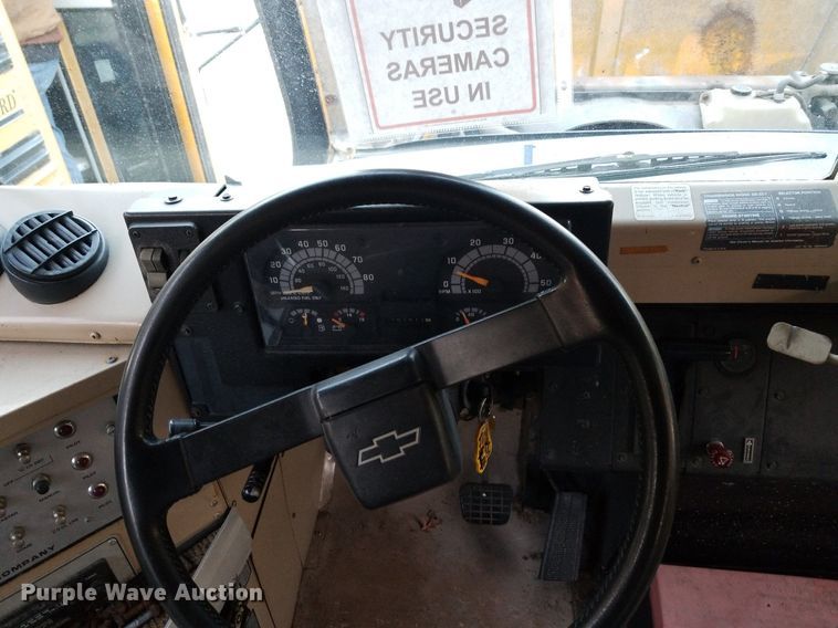 image for item DP3050 1993 Blue Bird  school bus