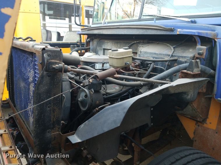 image for item DP3050 1993 Blue Bird  school bus