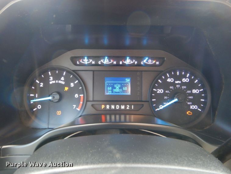 image for item DP8610 2019 Ford F350 Super Duty XL  Crew Cab utility bed pickup truck