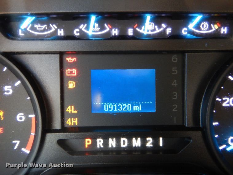 image for item DP8610 2019 Ford F350 Super Duty XL  Crew Cab utility bed pickup truck