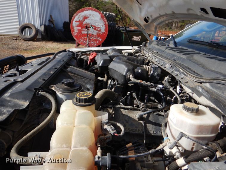 image for item DP8610 2019 Ford F350 Super Duty XL  Crew Cab utility bed pickup truck