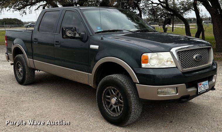 image for item DQ1966 2005 Ford F150  SuperCrew pickup truck