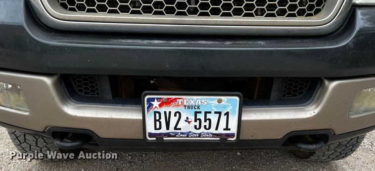 image for item DQ1966 2005 Ford F150  SuperCrew pickup truck