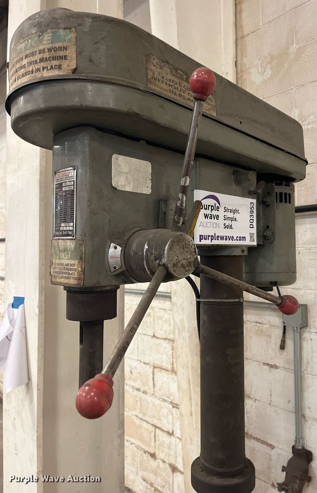 image for item DQ3953 1978 Duracraft PD22-12  drill press