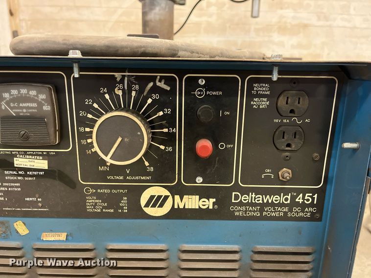image for item DQ3954 (2) welder/generators