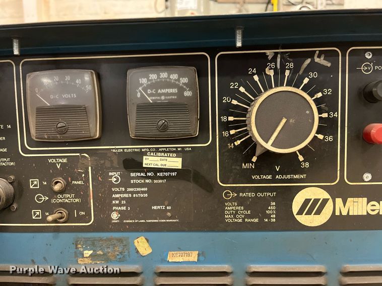 image for item DQ3954 (2) welder/generators