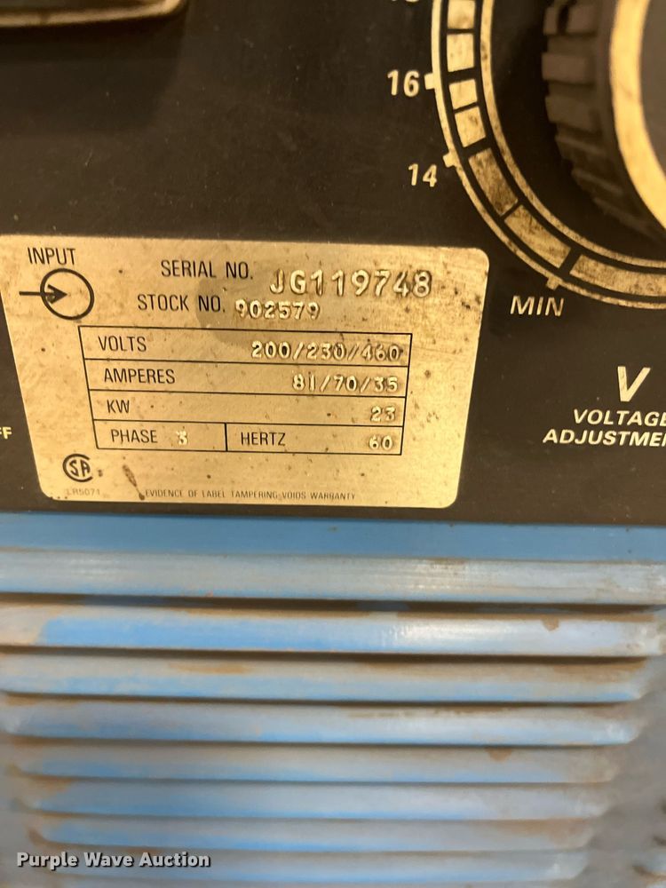 image for item DQ3954 (2) welder/generators