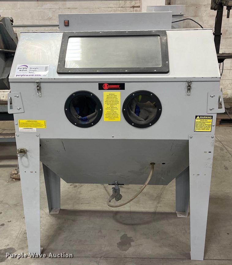 image for item DQ3955 Allsource 41500  sandblasting cabinet