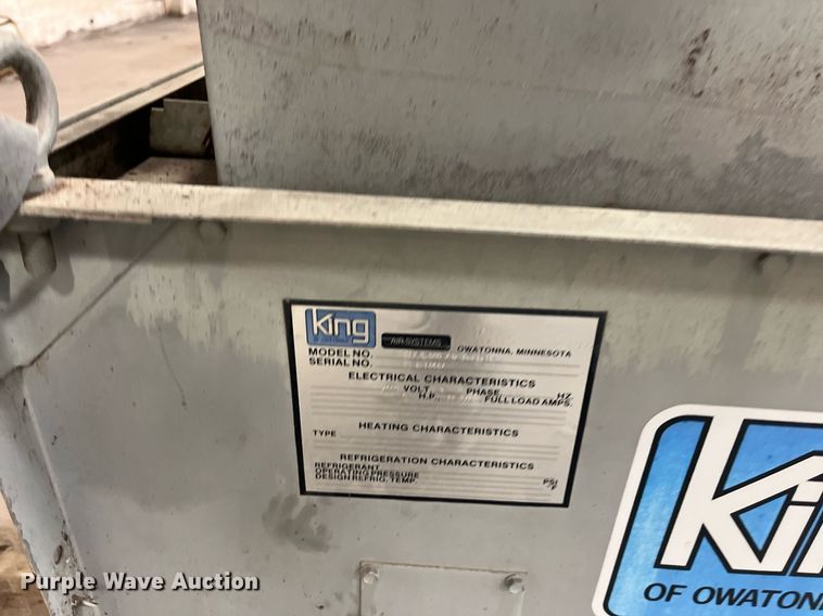 image for item DQ3957 King S12-8-500  air curtain