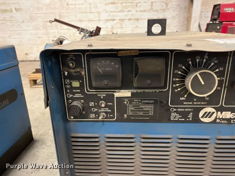 image for item DQ3959 (2) Miller Deltaweld 451 welder/generators