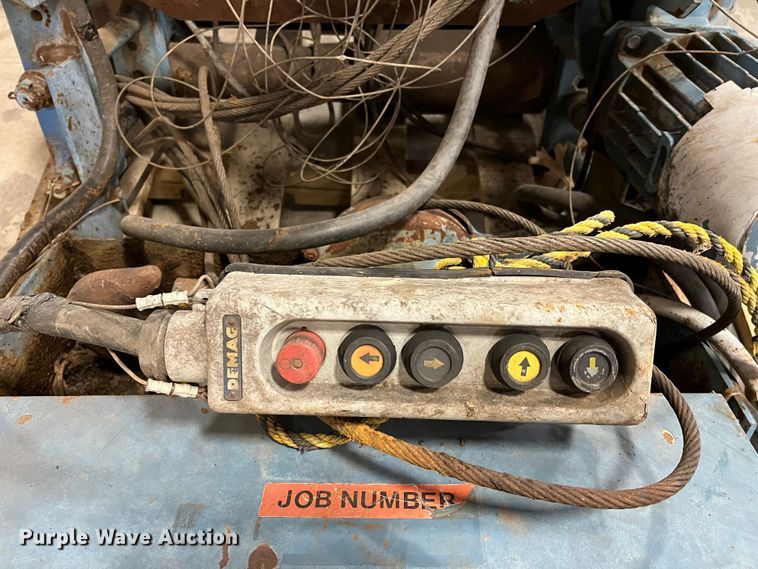 image for item DQ3961 Demag Powerlift  overhead hoist