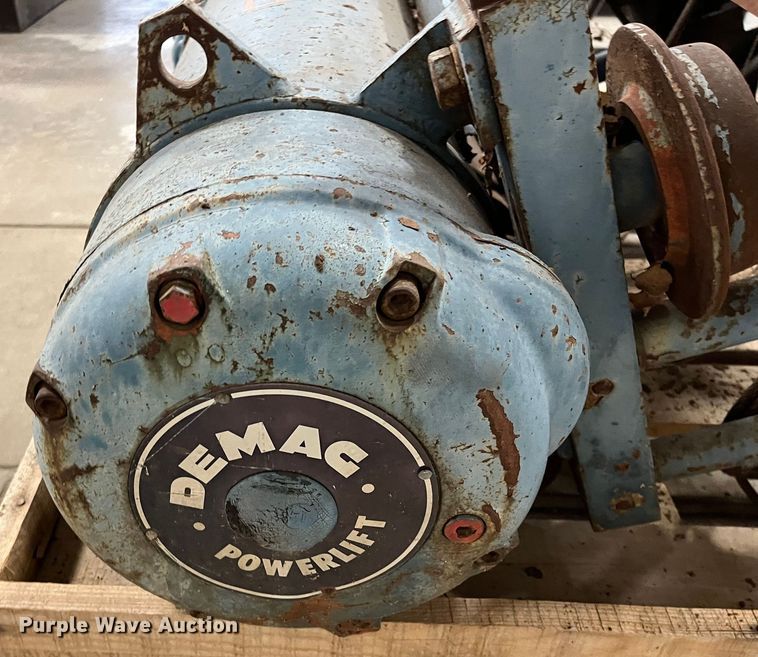 image for item DQ3961 Demag Powerlift  overhead hoist