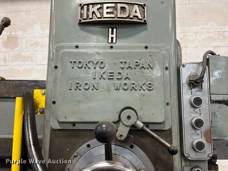 image for item DQ3965 1966 Ikeda 1300  radial drilling machine