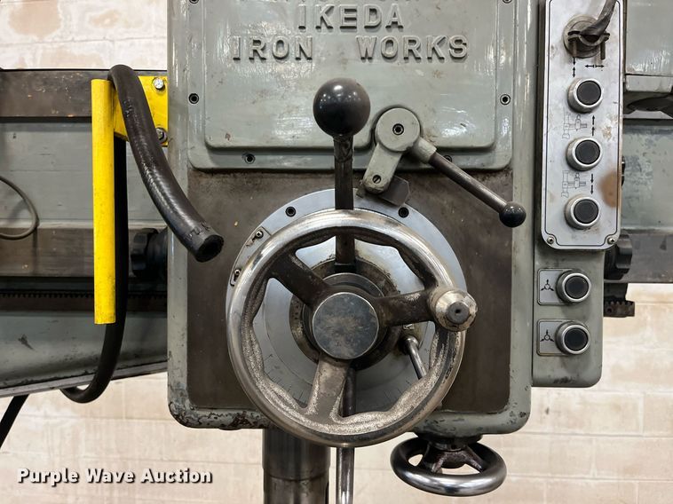 image for item DQ3965 1966 Ikeda 1300  radial drilling machine