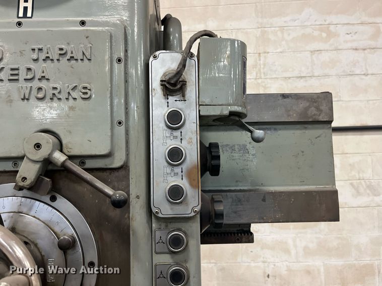 image for item DQ3965 1966 Ikeda 1300  radial drilling machine