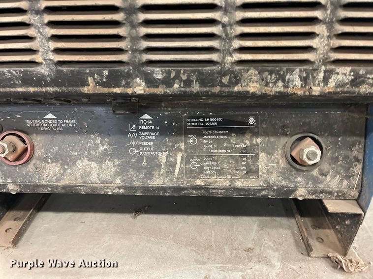 image for item DQ3967 Miller Dimension NT 450  welder