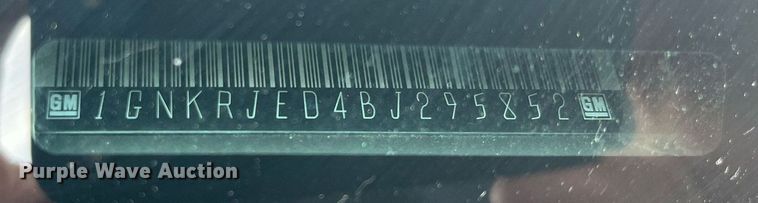 image for item DQ4067 2011 Chevrolet Traverse  SUV